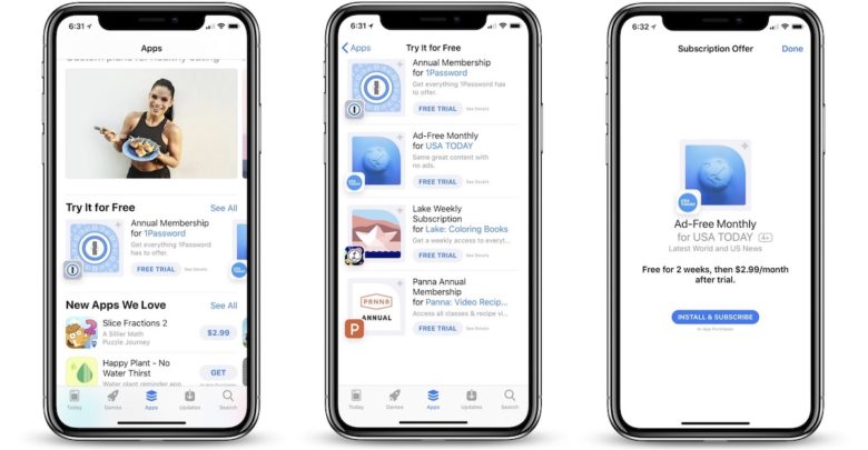 Prueba gratuita App Store