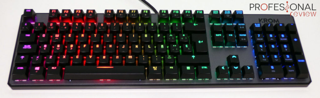 teclado Krom kernel ofertas gaming san valentín