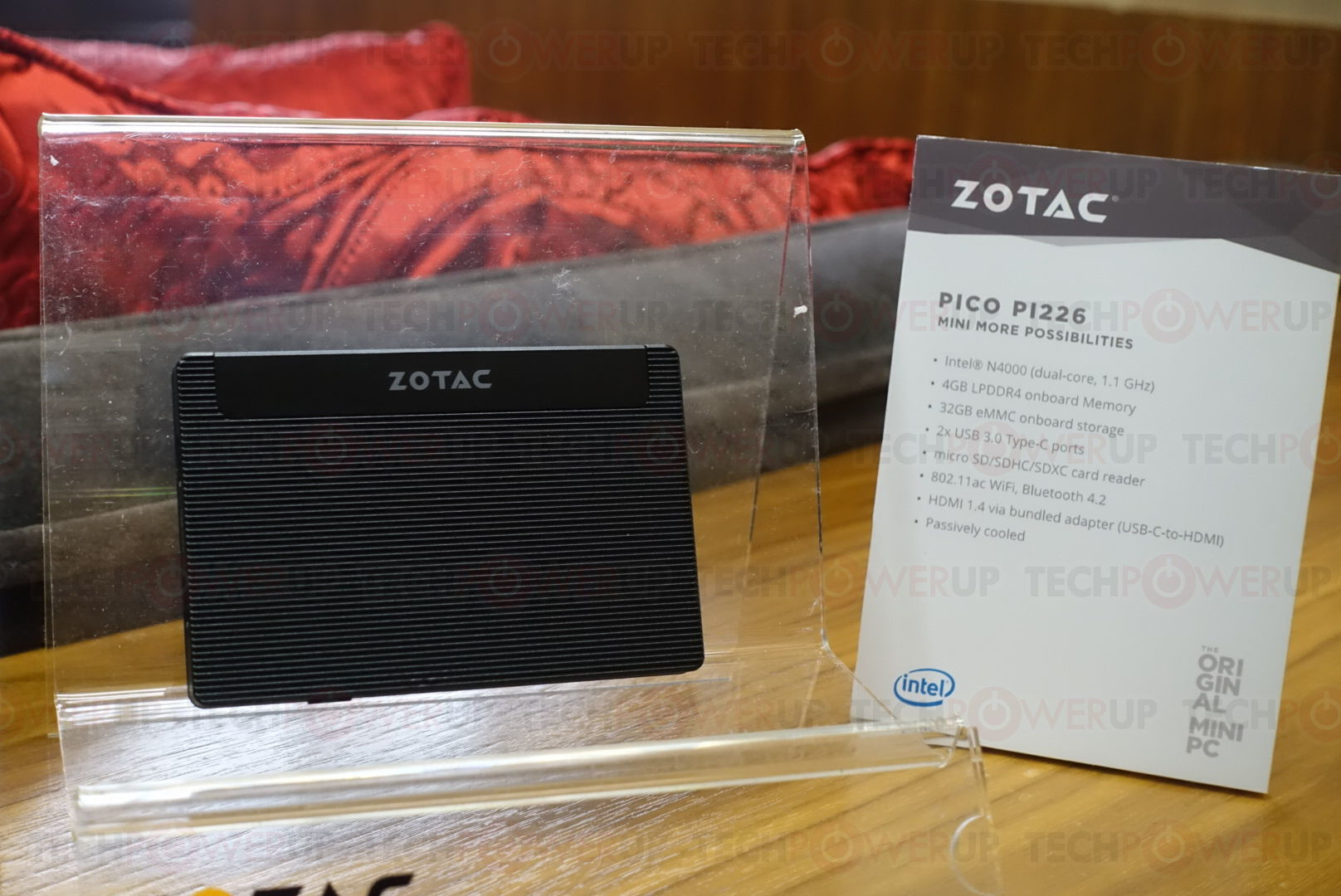 Zotac Pico PI226 quiere ser el mejor mini PC del mercado