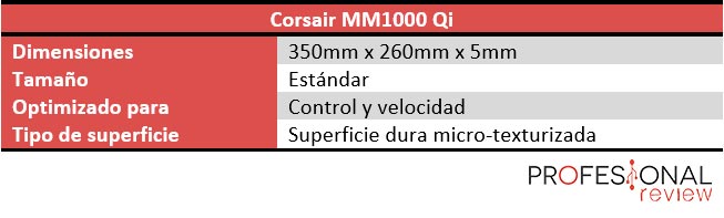 Corsair MM1000 Corsair MM1000 características