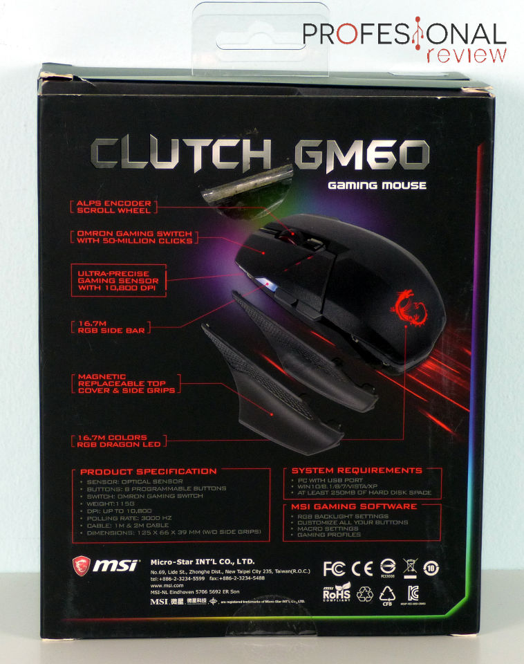 MSI Clutch GM60 Review