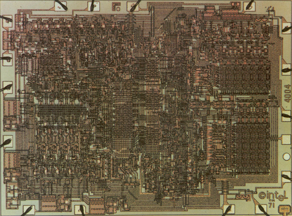 Cuál fue el primer microprocesador de la historia y quien lo inventó