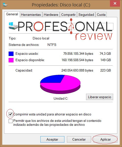 comprimir unidad Cómo comprimir unidad en Windows