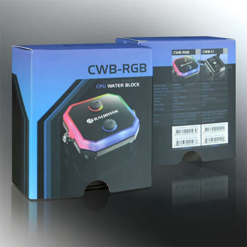 Raijintek CWB-RGB, un bloque de agua con RGB