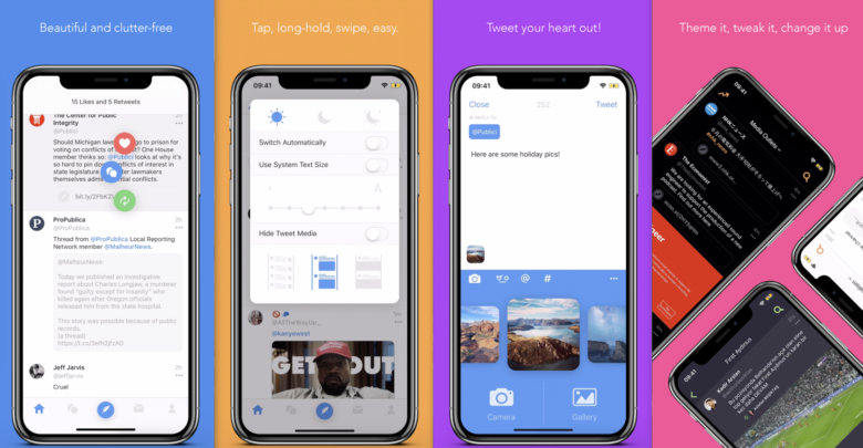 Flitter, un nuevo e interesante cliente de Twitter para iPhone