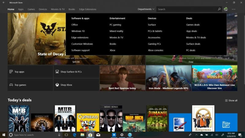 Microsoft Store Microsoft Store será más intuitiva gracias a un nuevo menú