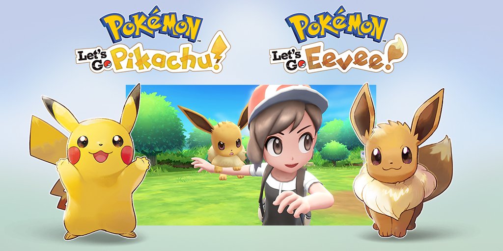 Pokémon Let’s Go, Pikachu! y Pokémon Let’s Go, Eevee!