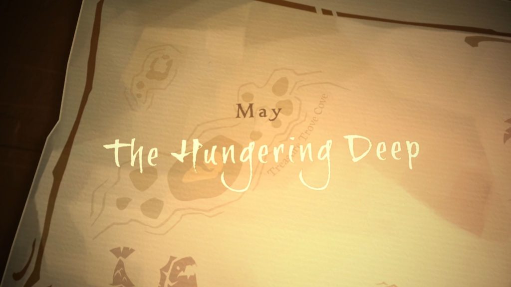 Sea of ​​Thieves The Hungering Deep llega este mismo mes de mayo