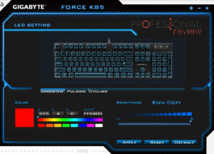 Gigabyte Force K85 RGB Review
