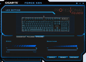 Gigabyte Force K85 RGB Review