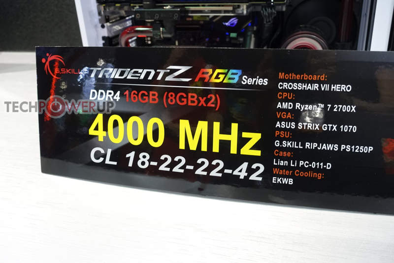 Nuevas memorias G.Skill Trident Z DDR4 a 5066MHz