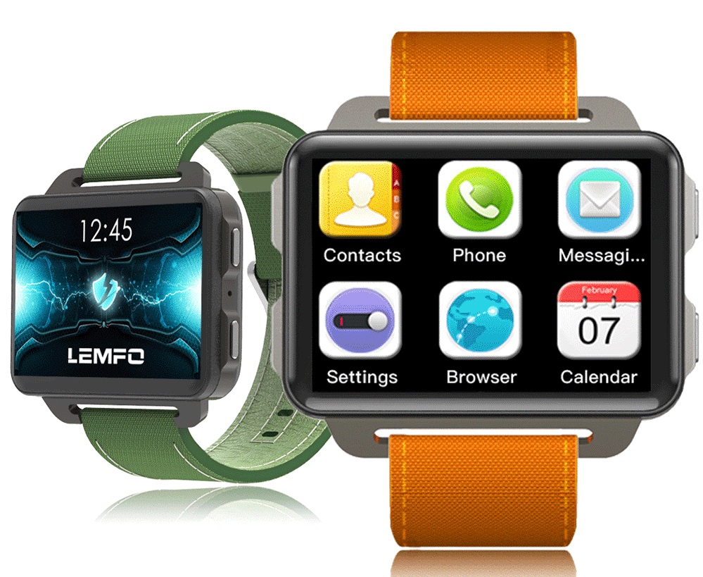 Dipos 3x Pellicola Protettiva Per LEMFO LEM4 Smartwatch - Flessibile, Anti-urto, Made In Germany