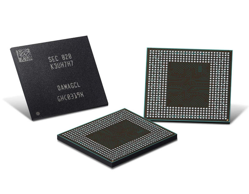 Samsung ya fabrica en masa la segunda generación de memoria LPDDR4X a 10 nanómetros