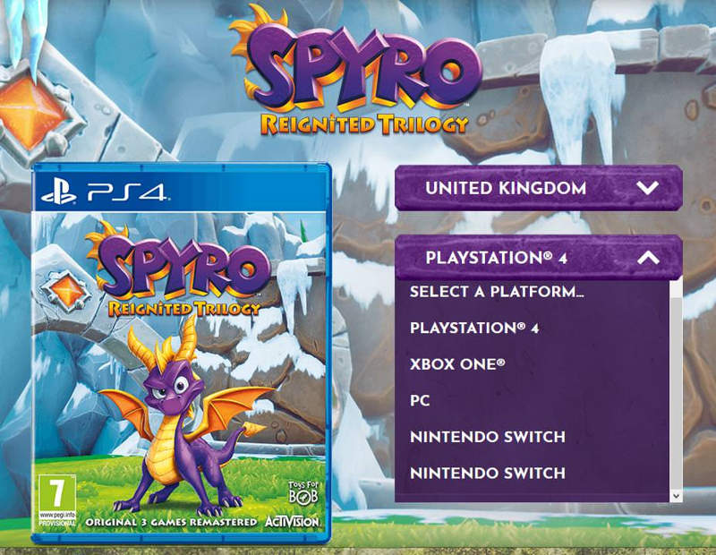 Destructivo Berenjena Engañoso Las versiones de PC y Nintendo Switch de Spyro: Reignited Trilogy se dejan  ver