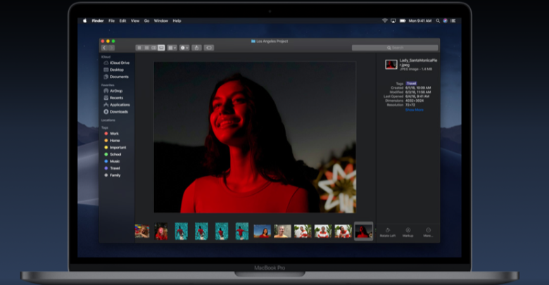 Cómo usar las acciones rápidas de Finder en macOS Mojave