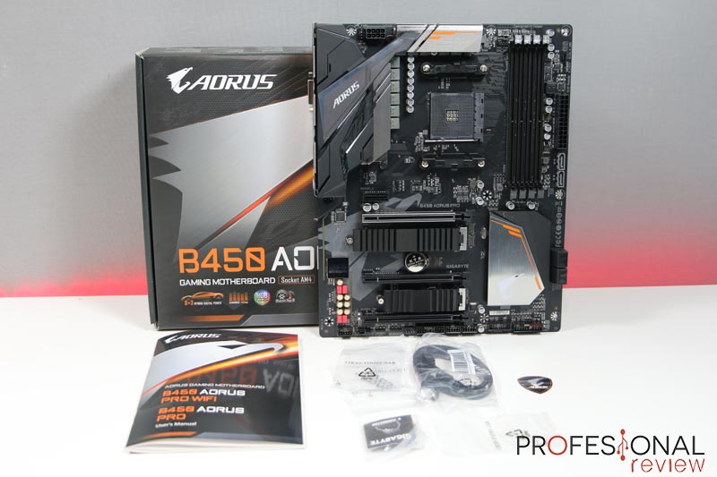 Aorus B450 Pro bundle