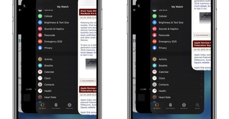Cómo cerrar apps en el iPhone X con iOS 12