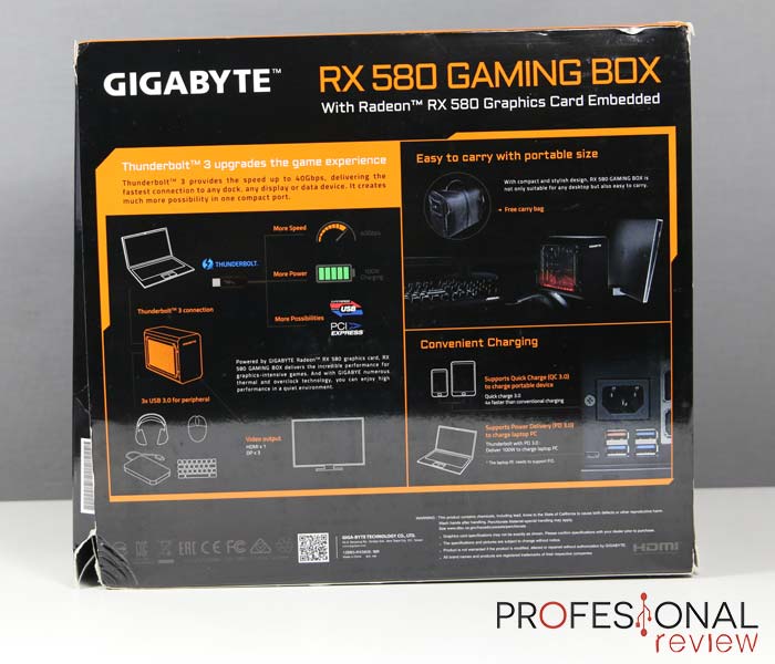 Gigabyte RX580 Gaming Box