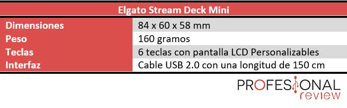 Elgato Stream Deck Mini características