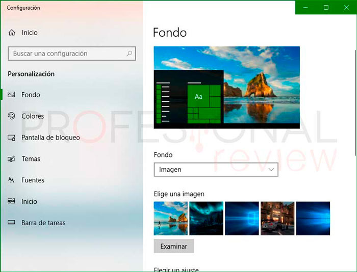 Fondos de pantalla Windows 10 paso02