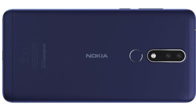 Nokia 3.1 Plus diseño