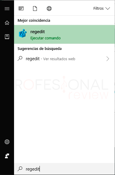 Regedit Windows 10 p1