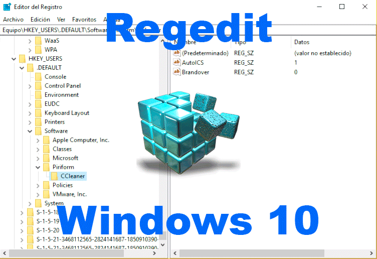 Regedit Windows 10