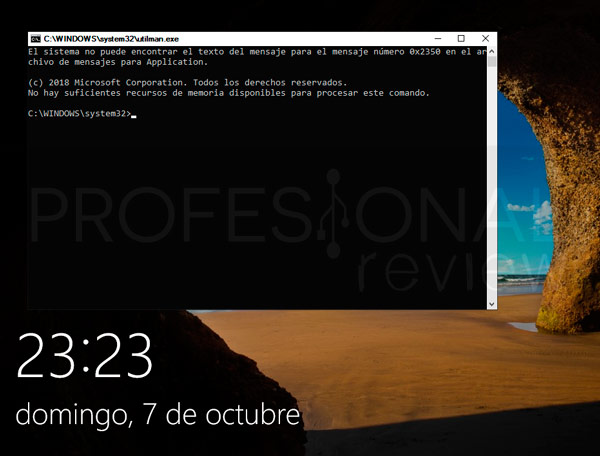 Restablecer contraseña Windows 10 paso24