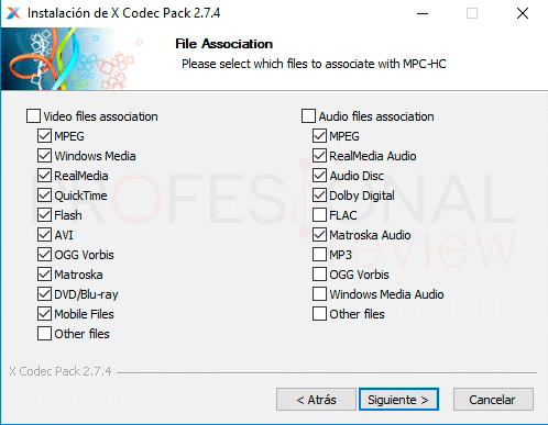Mejores codecs para Windows 10 p04