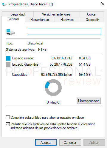 Cuanto ocupa Windows 10 paso01
