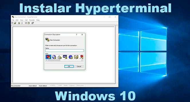 Hyperterminal en Windows 10