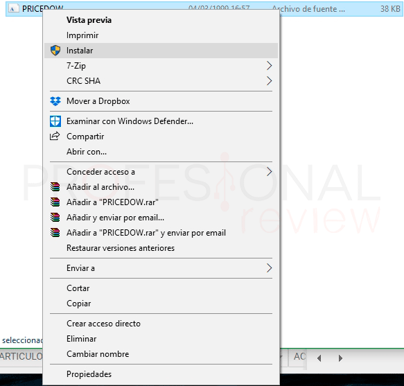 Instalar fuentes en Windows 10 p06
