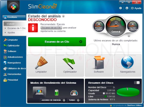 Limpiador de pc gratis