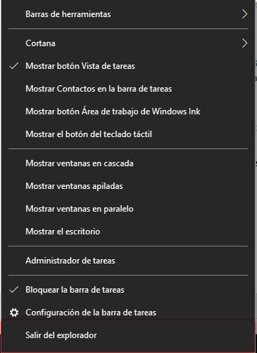 Ocultar barra de tareas en Windows 10 tuto10