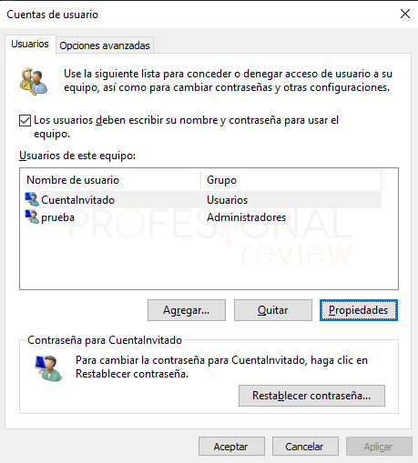 Cuenta invitado Windows 10 tuto05