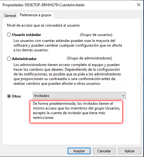 Cuenta invitado Windows 10 tuto07
