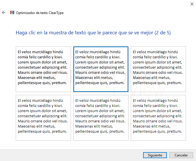 Letras borrosas en Windows 10 tuto09