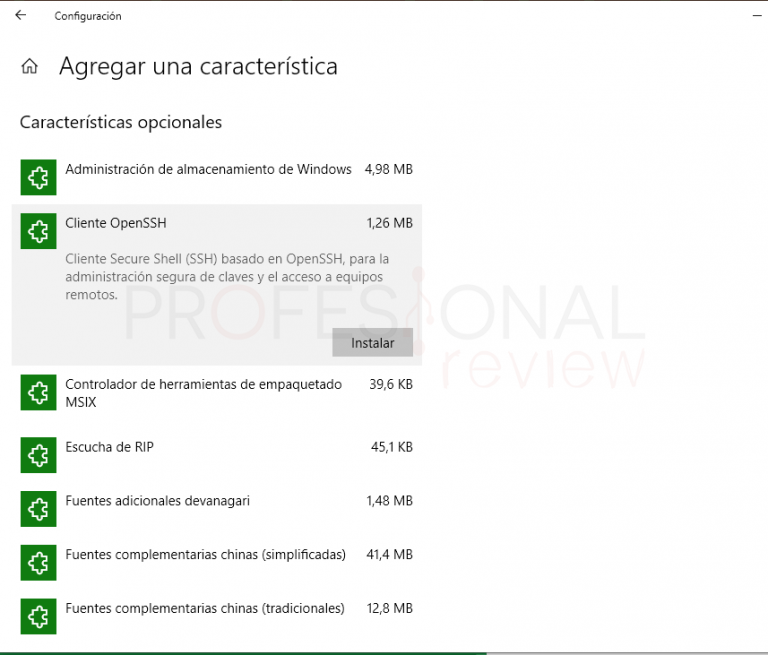 Como usar SSH en Windows 10