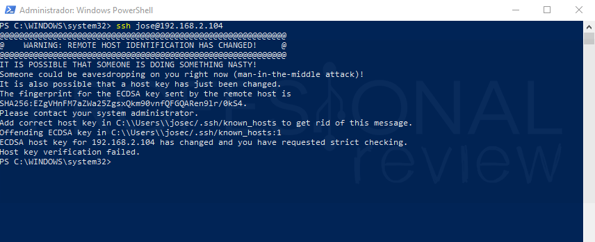 SSH en Windows 10 paso 09