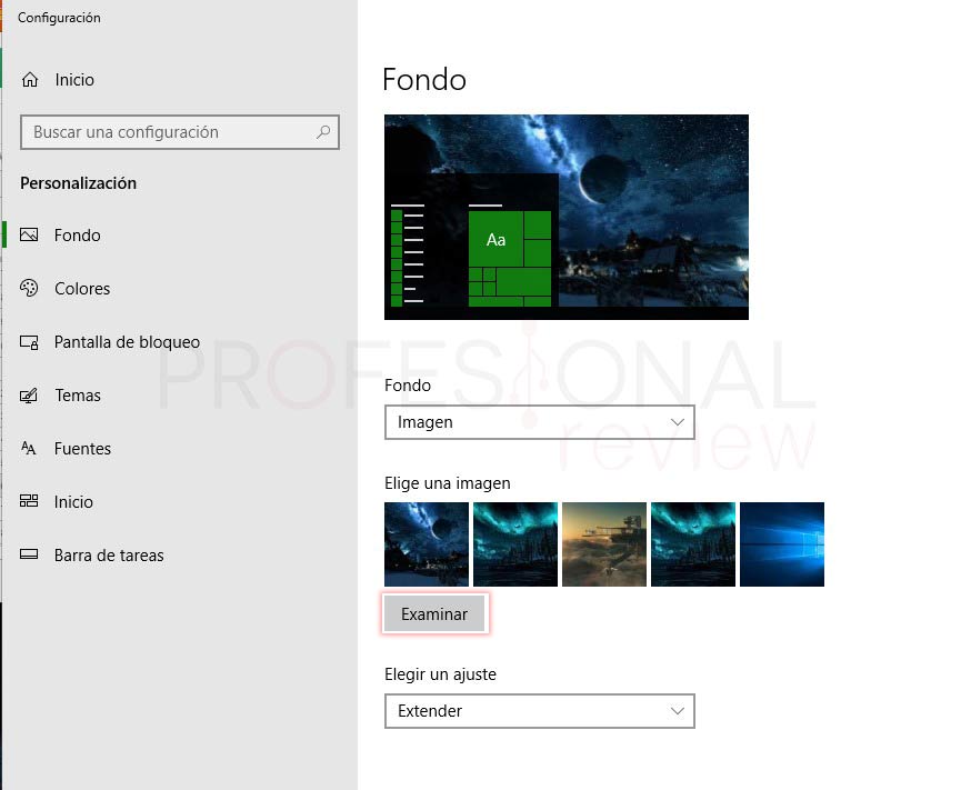 ▷ Cambiar fondo de pantalla con Windows 10 sin activar