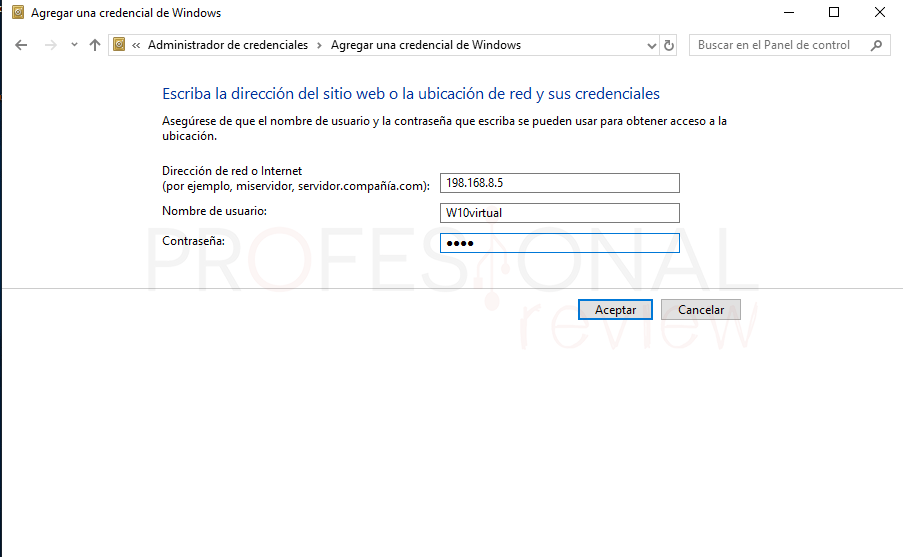 Credenciales Windows 10 tuto06