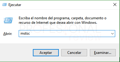 Escritorio remoto Windows 10 paso 11