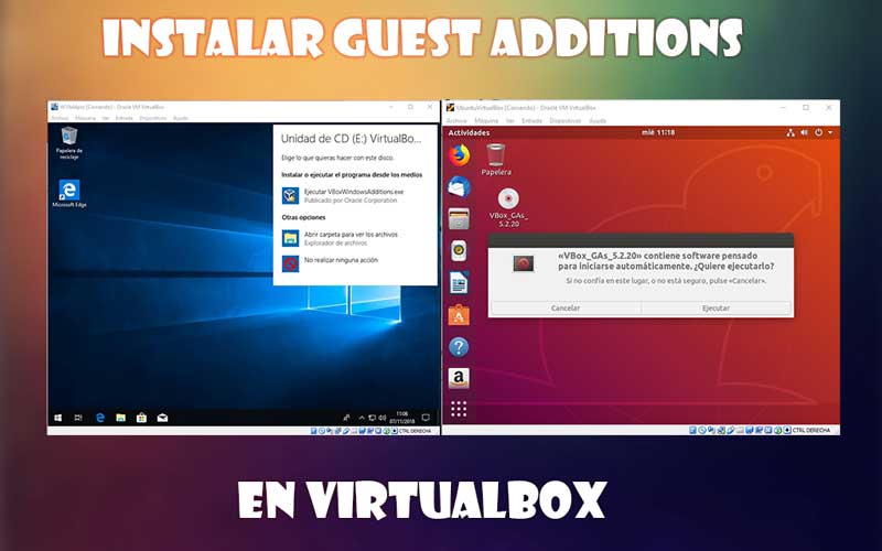 Guest additions VirtualBox