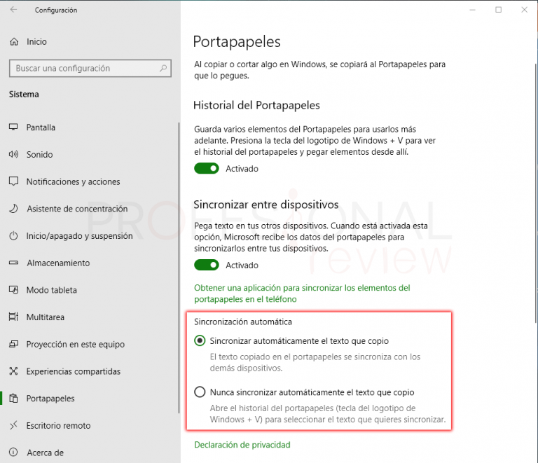 Como Ver Y Activar El Portapapeles Windows 10 En La Nube Como Ver Y Activar El Portapapeles Windows 10 En La Nube