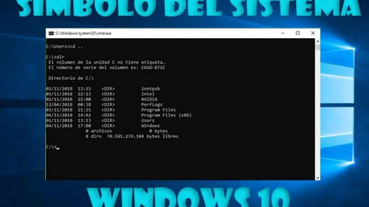▷ Como abrir y usar Símbolo del sistema Windows 10 o CMD