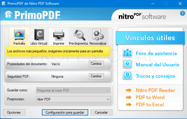 Impresora PDF en Windows 10 paso 10