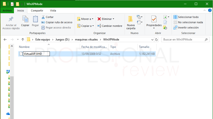 Windows XP Mode en VirtualBox paso 04