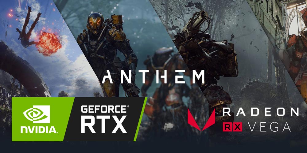 Anthem en Nvidia y AMD