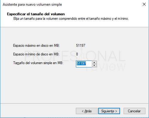 Eliminar particiones en Windows 10 paso 08