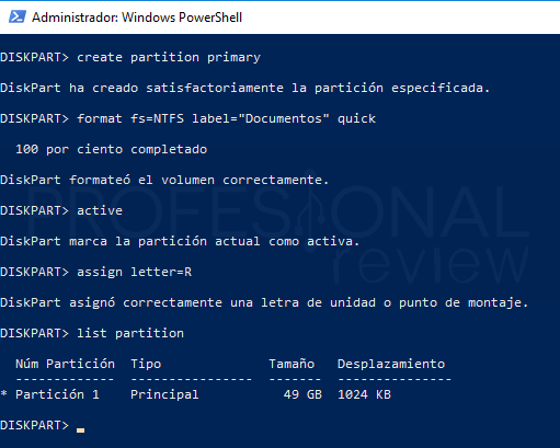 Eliminar particiones en Windows 10 paso 16